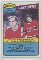 Team Checklist - Pierre Larouche, Guy Lafleur