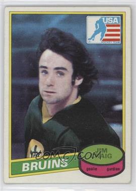 1980-81 O-Pee-Chee - [Base] #22 - Jim Craig