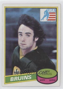 1980-81 O-Pee-Chee - [Base] #22 - Jim Craig