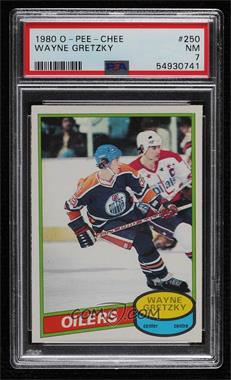 1980-81 O-Pee-Chee - [Base] #250 - Wayne Gretzky [PSA 7 NM]