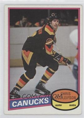 1980-81 O-Pee-Chee - [Base] #295 - Chris Oddleifson