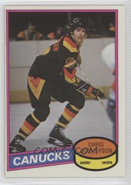 1980-81 O-Pee-Chee - [Base] #295 - Chris Oddleifson