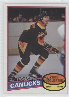 1980-81 O-Pee-Chee - [Base] #295 - Chris Oddleifson