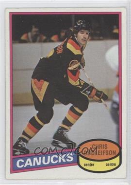 1980-81 O-Pee-Chee - [Base] #295 - Chris Oddleifson