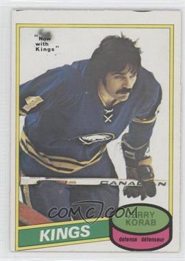 1980-81 O-Pee-Chee - [Base] #300 - Jerry Korab