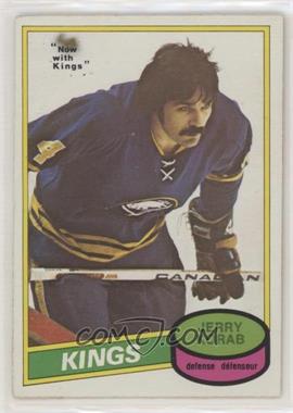 1980-81 O-Pee-Chee - [Base] #300 - Jerry Korab