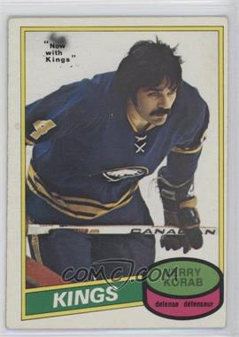 1980-81 O-Pee-Chee - [Base] #300 - Jerry Korab