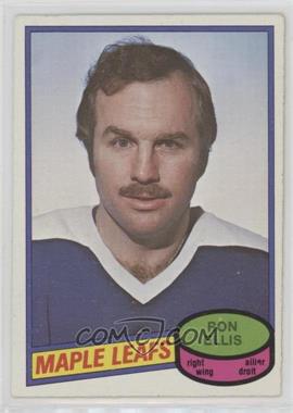 1980-81 O-Pee-Chee - [Base] #329 - Ron Ellis