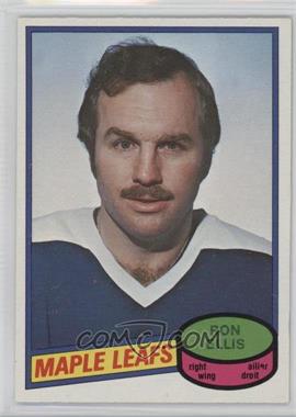 1980-81 O-Pee-Chee - [Base] #329 - Ron Ellis