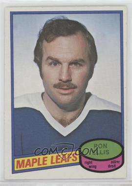 1980-81 O-Pee-Chee - [Base] #329 - Ron Ellis