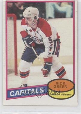 1980-81 O-Pee-Chee - [Base] #33 - Rick Green