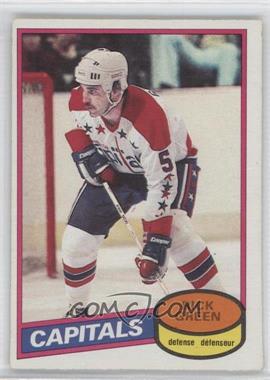 1980-81 O-Pee-Chee - [Base] #33 - Rick Green