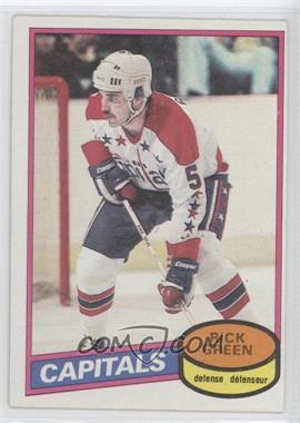 1980-81 O-Pee-Chee - [Base] #33 - Rick Green