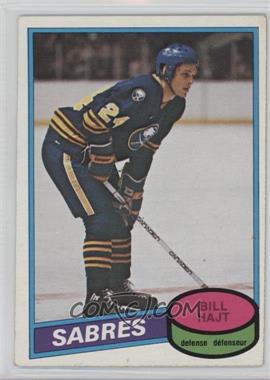 1980-81 O-Pee-Chee - [Base] #337 - Bill Hajt