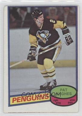 1980-81 O-Pee-Chee - [Base] #347 - Pat Hughes [Poor to Fair]