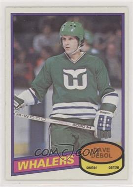 1980-81 O-Pee-Chee - [Base] #381 - Dave Debol