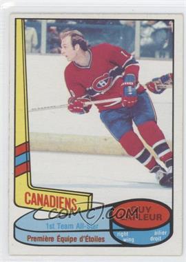 1980-81 O-Pee-Chee - [Base] #82 - Guy Lafleur