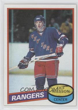 1980-81 Topps - [Base] - Scratched #116 - Ulf Nilsson