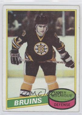 1980-81 Topps - [Base] - Scratched #140 - Ray Bourque