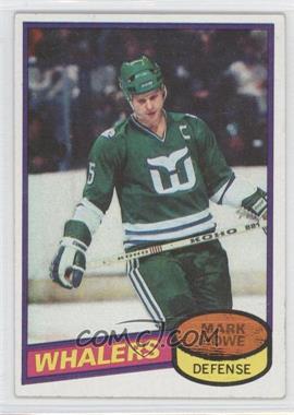 1980-81 Topps - [Base] - Scratched #160 - Mark Howe