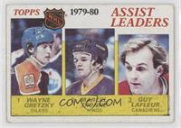 NHL Assist Leaders (Wayne Gretzky, Marcel Dionne, Guy Lafleur) [Good to&nb…