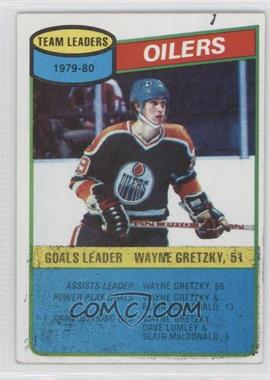 1980-81 Topps - [Base] - Scratched #182 - Wayne Gretzky