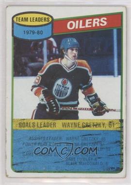 1980-81 Topps - [Base] - Scratched #182 - Wayne Gretzky [Good to VG‑EX]