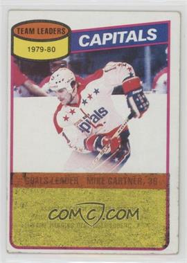 1980-81 Topps - [Base] - Scratched #49 - Mike Gartner [Good to VG‑EX]