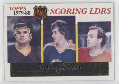 1980-81 Topps - [Base] #163 - Marcel Dionne, Wayne Gretzky, Guy Lafleur [Good to VG‑EX]