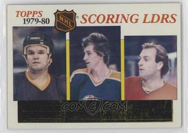 1980-81 Topps - [Base] #163 - Marcel Dionne, Wayne Gretzky, Guy Lafleur