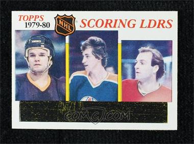 1980-81 Topps - [Base] #163 - Marcel Dionne, Wayne Gretzky, Guy Lafleur