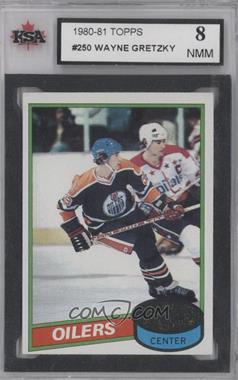 1980-81 Topps - [Base] #250 - Wayne Gretzky [KSA 8 NMM]