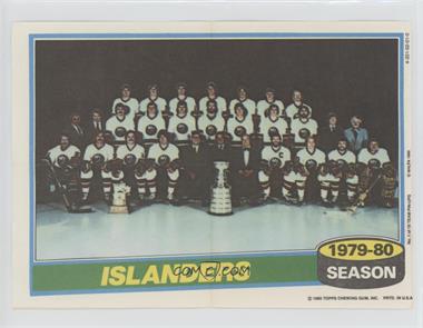 1980-81 Topps - Team Pin-Ups #1 - New York Islanders Team