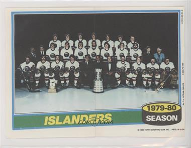 1980-81 Topps - Team Pin-Ups #1 - New York Islanders Team