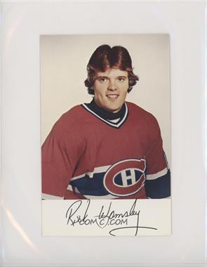 1981-82 Montreal Canadiens Team Issue - [Base] #_RIWA - Rick Wamsley