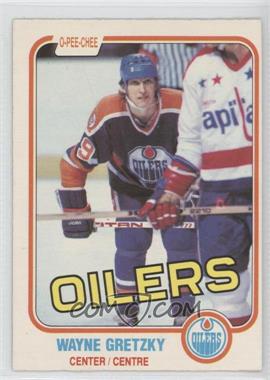 1981-82 O-Pee-Chee - [Base] #106 - Wayne Gretzky