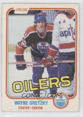 1981-82 O-Pee-Chee - [Base] #106 - Wayne Gretzky