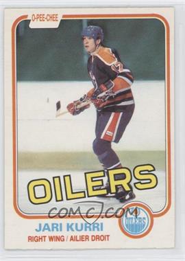 1981-82 O-Pee-Chee - [Base] #107 - Jari Kurri