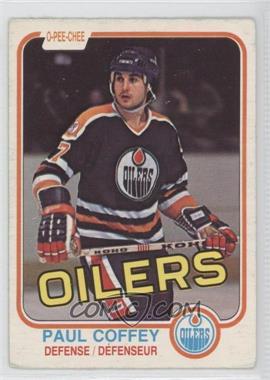 1981-82 O-Pee-Chee - [Base] #111 - Paul Coffey [Good to VG‑EX]