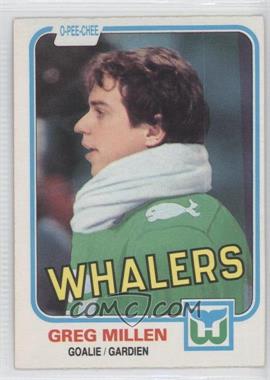 1981-82 O-Pee-Chee - [Base] #134 - Greg Millen