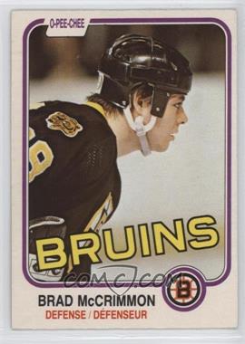 1981-82 O-Pee-Chee - [Base] #15 - Brad McCrimmon