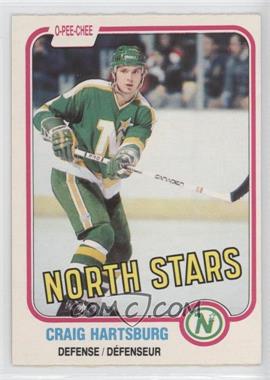 1981-82 O-Pee-Chee - [Base] #162 - Craig Hartsburg