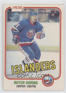 1981-82 O-Pee-Chee - [Base] #203 - Butch Goring