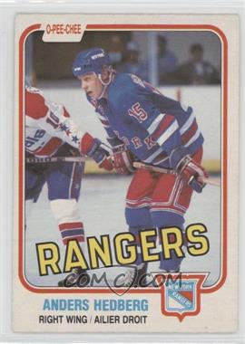 1981-82 O-Pee-Chee - [Base] #225 - Anders Hedberg