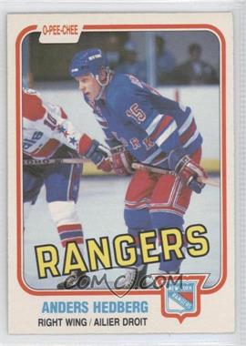 1981-82 O-Pee-Chee - [Base] #225 - Anders Hedberg