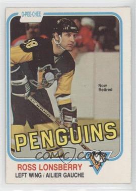 1981-82 O-Pee-Chee - [Base] #263 - Ross Lonsberry