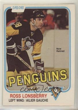 1981-82 O-Pee-Chee - [Base] #263 - Ross Lonsberry