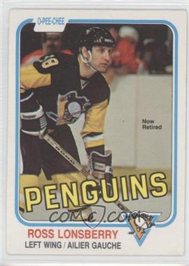 1981-82 O-Pee-Chee - [Base] #263 - Ross Lonsberry