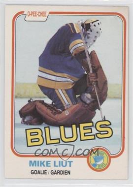 1981-82 O-Pee-Chee - [Base] #289 - Mike Liut