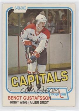 1981-82 O-Pee-Chee - [Base] #353 - Bengt-Ake Gustafsson